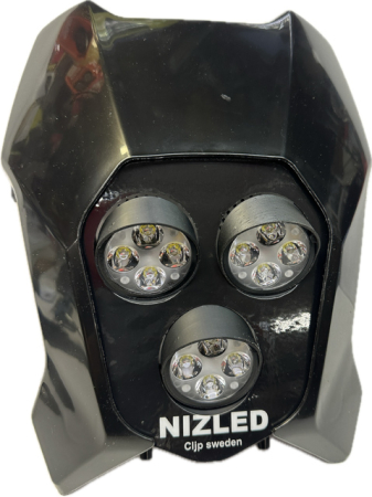 Trippelljus kallvit 120w Triumph 2024-, 3xE406k NIZLED i gruppen Bilstereo / LED-lys / Enduro / Hvad passer til min motorcykel / Triumph / 2024- hos BRL (871TRIUMPHS24E40F3)