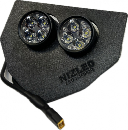 Dubbelfäste 80w Yamaha WR 2019-2023, NIZLED 2xR40DRL i gruppen Bilstereo / LED-lys / Enduro / Hvad passer til min motorcykel / Yamaha / 2019- hos BRL Electronics (871YAM19R40D)