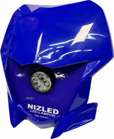 Singel lampkåpa 40w Yamaha YZ/WR 2019-2024, blå, varmvit, 1xE40F5K i gruppen Bilstereo / LED-lys / Enduro / Hvad passer til min motorcykel / Yamaha / 2019- hos BRL Electronics (871YAMB19E40F15K)