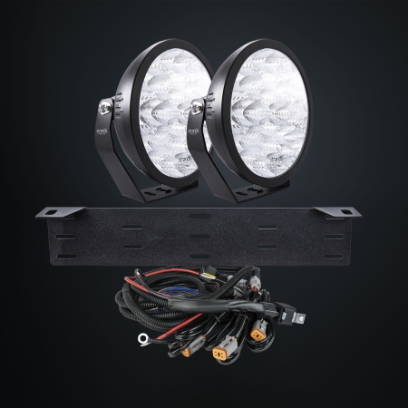 Strands Komplett Sæt 2X Yukon 2 Ekstra Lys Flood 9″ LED i gruppen Nyheder hos BRL (872270941KIT2)