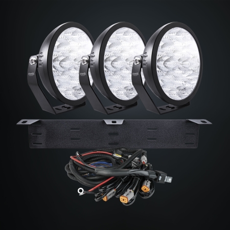 Strands Komplett Sæt 3X Yukon 2 Ekstra Lys Flood 9″ LED i gruppen Nyheder hos BRL (872270941KIT3)