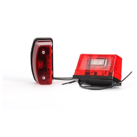 Strands Nsb/Positionslys LED Rød.,12-24V i gruppen Positionslys hos BRL (872800031)
