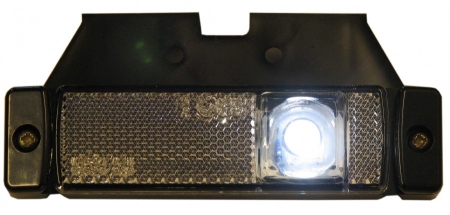 Strands Positionslys LED Hvid 12-24V, Med Fæste. E-mærket. i gruppen Positionslys hos BRL (872800182)