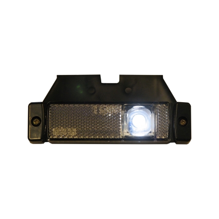 Strands Positionslys LED Hvid 12-24V, Med Fæste. E-mærket. i gruppen Bilstereo / LED-lys / LED-lamper / Positionslys hos BRL (872800182)