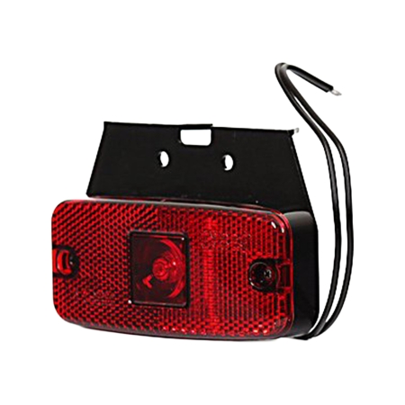 Strands Positions LED 111X50Mm Rød.12-24V,12-24V E-Mærket i gruppen Bilstereo / LED-lys / LED-lamper / Positionslys hos BRL (872800186)