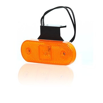 Strands Sido.M Orange 12-24V Med Fæste, Og Reflex. E-mærket. LED i gruppen Bilstereo / LED-lys / Monteringstilbehør / Refleks hos BRL (872800196)