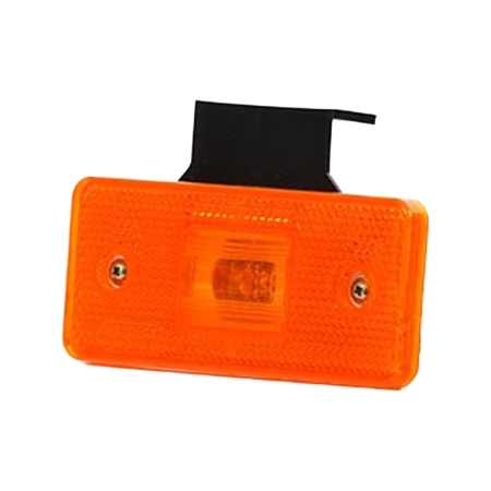 Strands Sido.M Orange 12-24V Med Fæste, Og Reflex. IP68. E-Mærket. LED i gruppen Bilstereo / LED-lys / Monteringstilbehør / Refleks hos BRL (872800199)