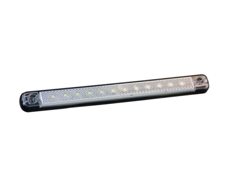 Strands Positionslys Hvid LED M Reflex, 12-24V i gruppen Bilstereo / LED-lys / Monteringstilbehør / Refleks hos BRL (872800257)