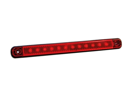 Strands Positionslys Rød LED M Reflex,12-24V E-Mærket i gruppen Bilstereo / LED-lys / Monteringstilbehør / Refleks hos BRL (872800258)
