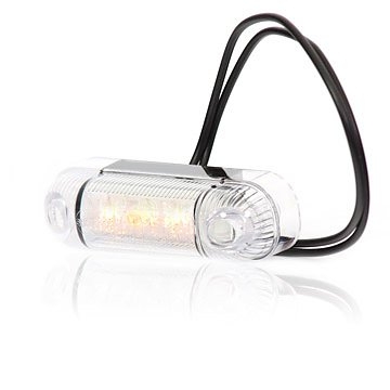 Strands Sidomark. 3 LED Orange,12-24V E-Mærket i gruppen Ekstra lys hos BRL (872800281)