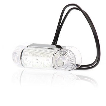 Strands Pos.Lys 3 LED Hvid,12-24V E-Mærket i gruppen Positionslys hos BRL (872800283)