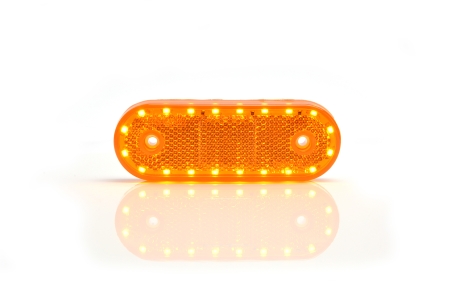 Strands Sidomarkering/Blinker LED 12-24V IP68 E-mærket, Inkl. Vinkelbeslag Og Refleks. Blinkersveksling i gruppen Bilstereo / LED-lys / Monteringstilbehør / Refleks hos BRL (872800289)