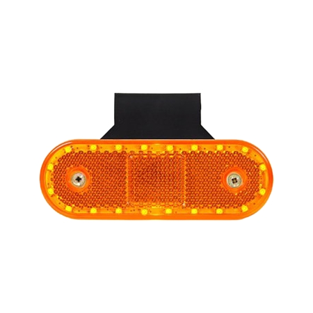 Strands Sidomarkering LED 12-24V, Inkl. Vinkelfæste Og Reflex. i gruppen Bilstereo / LED-lys / Monteringstilbehør / Refleks hos BRL (872800290N)