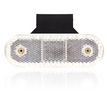 Strands Positionslys Hvid LED 12-24V, Inkl. Vinkelfæste. i gruppen Positionslys hos BRL (872800292N)