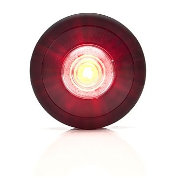 Strands Positionslys Rød LED 12-24V, Passer IN I 21Mm Hul. E-Mærket. i gruppen Positionslys hos BRL (872800297)