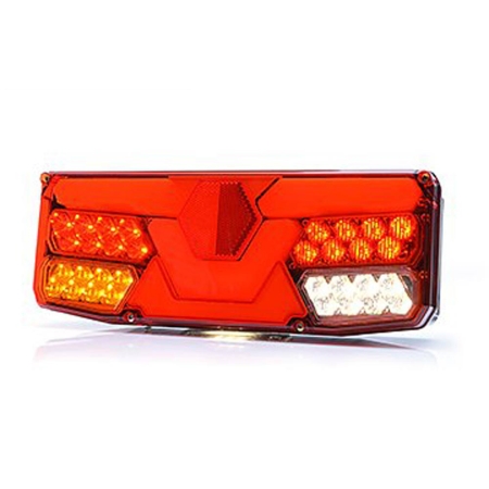 Strands Baglygter 5 Kammer LED Bil Vej, Med NS Belysning Nedad 12/24V i gruppen Baklys hos BRL (87280031101)