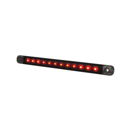 Strands Dark Knight Slim Bag/Bremse LED, Røde LED, Klar Glas i gruppen Baklys hos BRL (872800335)