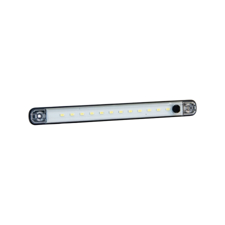 Strands Interiørbelysning Hvid 237Mm Med Knap, 12V i gruppen Bilstereo / LED-lys / LED-lamper / Interiørbelysning hos BRL (87280033912)