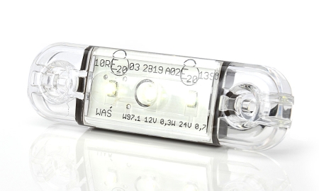 Strands Sidemarkering 3 LED, Klar Linse i gruppen Positionslys hos BRL (8728003401)