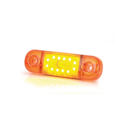 Strands Sidomarkering Slim 12 LED,9-36V IP68. E-Mærket. i gruppen Ekstra lys hos BRL (872800343)