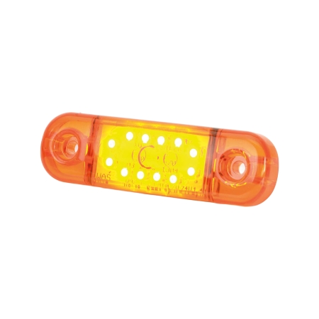 Strands Sidomarkering Slim 12 LED,9-36V IP68. E-Mærket. i gruppen Bilstereo / LED-lys / LED-lamper / Ekstra lys hos BRL (872800343)