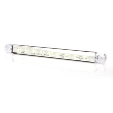Strands Positionslys Vit Slim 9 LED, 9-36V IP68. E-mærket. i gruppen Positionslys hos BRL (872800348)