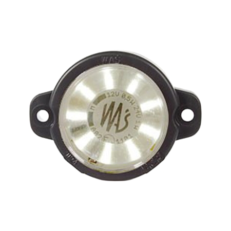 Strands Positionslys Hvid Rund, Klarglas. 12-24V i gruppen Bilstereo / LED-lys / LED-lamper / Positionslys hos BRL (872800375N)