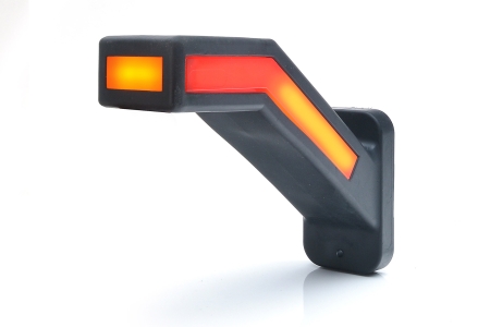 Strands Gummiarm Lang Venstre - Dyn. Blink,12-24V Dc, IP66/68, E-Godkendt i gruppen Ekstra lys hos BRL (872800385)
