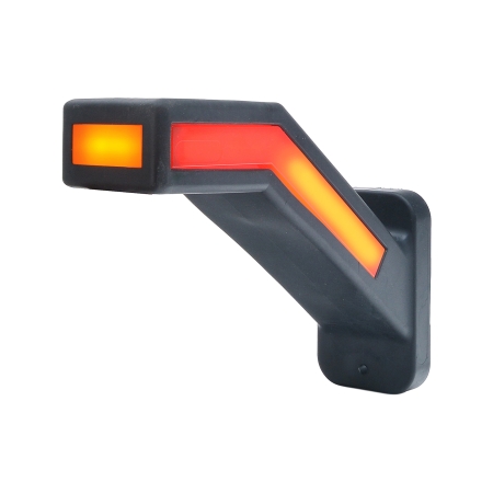 Strands Gummiarm Lang Venstre - Dyn. Blink,12-24V Dc, IP66/68, E-Godkendt i gruppen Bilstereo / LED-lys / LED-lamper / Ekstra lys hos BRL (872800385)