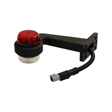 Strands Komplett Højre Gummiarm Med Positionslys Hvid Og Rød i gruppen Bilstereo / LED-lys / LED-lamper / Positionslys hos BRL (872800420H)