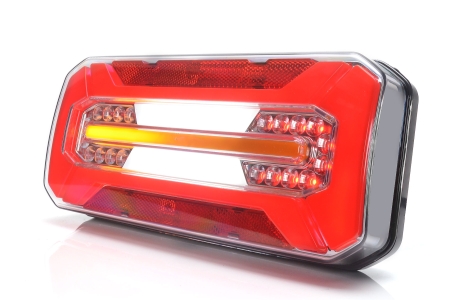 Strands Baglys 5 Funk. LED - Universal,12-24V Dc, Dynamisk Blink., IP66/68 i gruppen Baklys hos BRL (872800539)