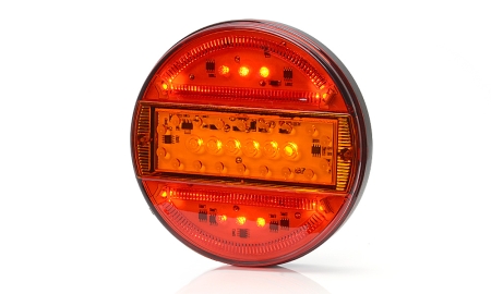 Strands Rund LED 3 Kammer 12-24V, 142 mm Diameter i gruppen Baklys hos BRL (872800744)