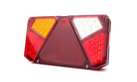 Strands Baglygter 5 Kamre LED Venstre,12-24V DC Bag, Bremse, Bagud, Dim, Blink i gruppen Baklys hos BRL (872800915)