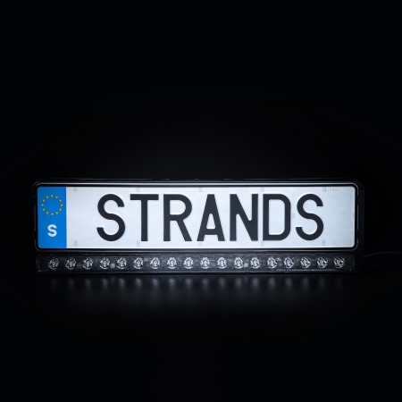 Strands NUUK E-Line Nummerplad LED-rampe i gruppen Nyheder hos BRL (872809135)