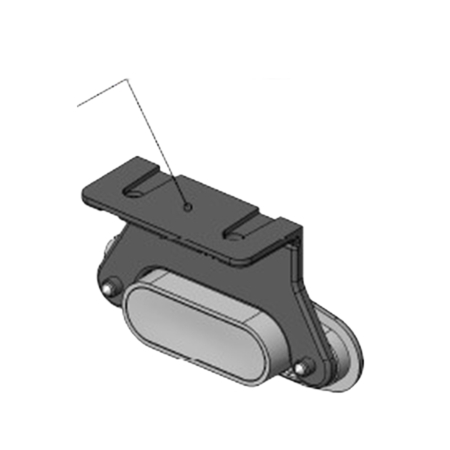 Strands Fæste, Hængende Til 810020 i gruppen Bilstereo / LED-lys / Monteringstilbehør / Holdere og beslag hos BRL (872810026)