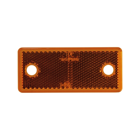 Strands Reflex Orange Rektang. 96X42Mm 4-Pak, Med Hul. E-Mærket. i gruppen Bilstereo / LED-lys / Monteringstilbehør / Refleks hos BRL (8728106584)