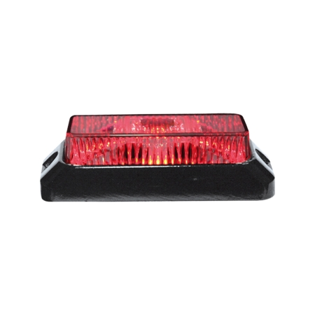 Strands Riktet Blinklys Rød 3 LED i gruppen Bilstereo / LED-lys / LED-lamper / Blitzlys hos BRL (872850155HPR)