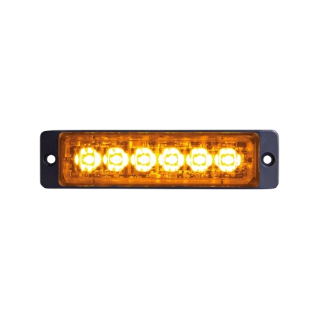 Strands Riktet Blinklys Orange 6 LED i gruppen Bilstereo / LED-lys / LED-lamper / Blitzlys hos BRL (872850170HPA)