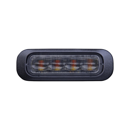 Strands Dark Knight advarselslys, 4 LED, ravfarvet, 4 m kabel i gruppen Bilstereo / LED-lys / LED-lamper / Blitzlys hos BRL (8728504024M)