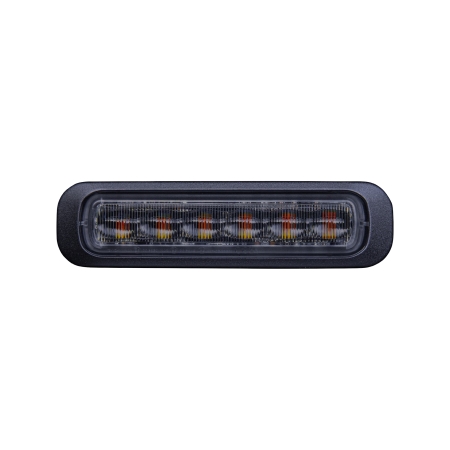 Strands Dark Knight Riktat Blixtlys Orange 6 LED Mørktoneet Linse i gruppen Bilstereo / LED-lys / LED-lamper / Blitzlys hos BRL (872850404)
