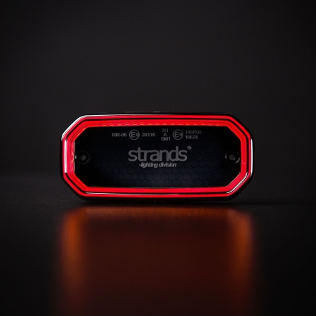 Strands For9T Scale Rødt Positionslys i gruppen Positionslys hos BRL (872850453)