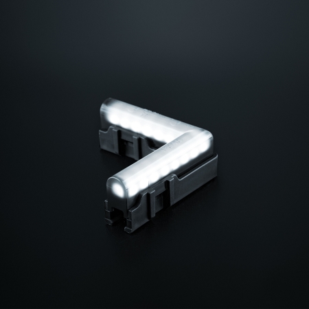 Strands Freedom Dark Line Hvid Hjørnepositionslys i gruppen Positionslys hos BRL (872900041)