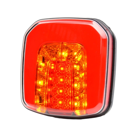 Strands Freedom ADR 3-funktions baglys, firkantet, universel i gruppen Bilstereo / LED-lys / LED-lamper / Baklys hos BRL (872900512)