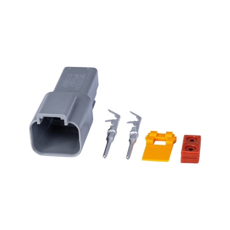 Strands DT-Kontakt Umonteret Han, Løse Dele Uden Kabel. i gruppen Bilstereo / LED-lys / Monteringstilbehør / Kablar og kontakter hos BRL (872AT062S)