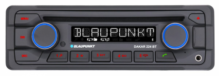 Blaupunkt Dakar 224, 24V stereo med Bluetooth och 2 par lågnivå med 4V i gruppen Bilstereo / Lastbil / Tilbehør hos BRL Electronics (872DAKAR224BT)