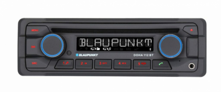 Blaupunkt Doha 112 BT, tålig stereo med Bluetooth och 2 par lågnivå med 4V i gruppen Bilstereo / Autoradio / 1DIN hos BRL Electronics (872DOHA112)
