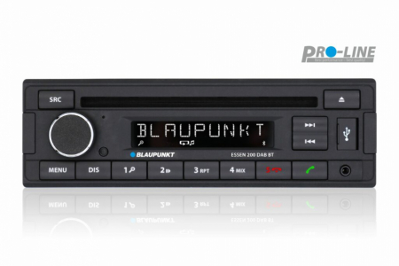 Blaupunkt Essen 200 DAB BT, retro bilstereo med Bluetooth, CD-spelare och DAB+ i gruppen Bilstereo / Autoradio / 1DIN hos BRL Electronics (872ESSEN200)