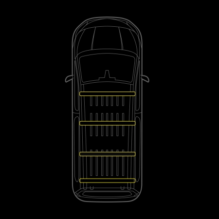 Strands Cruise Light C-Rack, Mercedes Vito 2014- i gruppen Bilstereo / Hvad passer i min bil / Mercedes / Vito / Vito 2014-2023 hos BRL (872RRS2845400)