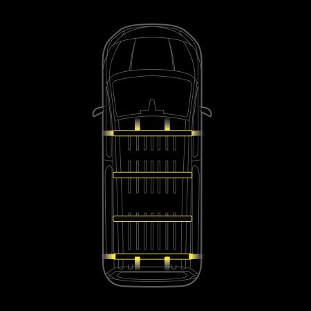 Strands Cruise Light C-Rack, Mercedes Vito 2014- i gruppen Bilstereo / Hvad passer i min bil / Mercedes / Vito / Vito 2014-2023 hos BRL (872RRS2845444)