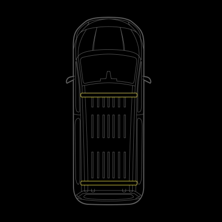 Strands Cruise Light C-Rack, Mercedes Citan 2022- i gruppen Bilstereo / Hvad passer i min bil / Mercedes / Citan / Citan 2022- hos BRL (872RRS2850200)